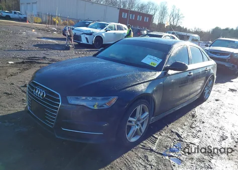 2016 Audi A6 2.0T Premium Plus z USA, uszkodzony, nr VIN WAUGFAFC6GN176615